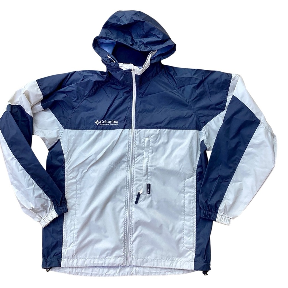 COLUMBIA Packable Nylon Windbreaker Small